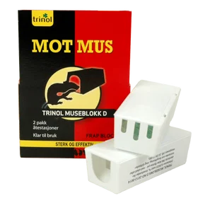 Trinol Museblokk D Lokkemiddelstasjon 2-pack