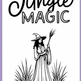 JUNGLE Magic Färgläggningsbok