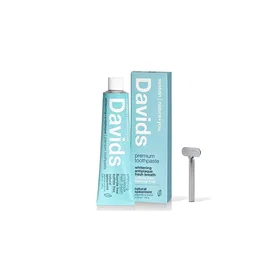 Davids Whitening & Antiplaque Toothpaste Natural Spearmint 149g