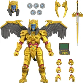 Super7 Mighty Morphin Power Rangers ULTIMATES! Goldar Figure 0840049813007
