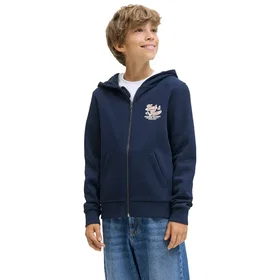 Jack & Jones Jjelogo Full Zip Hoodie (Unisex)