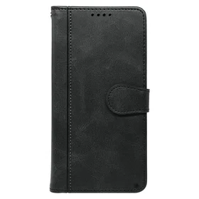 Eiderwood Kunstskinn Flip Case med Lommebok og Stativfunksjon for iPhone 16 Pro