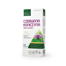 Medica Herbs Red Clover 520mg 60 Capsules