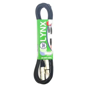 Custom Lynx XLR to XLR Microphone Cable 10m