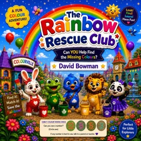 Rainbow Club The Rainbow Rescue Club Färgläggningsbok