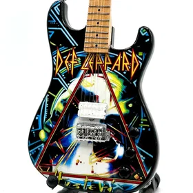 DEF Mini Guitar Replica Collectible 0199284672772