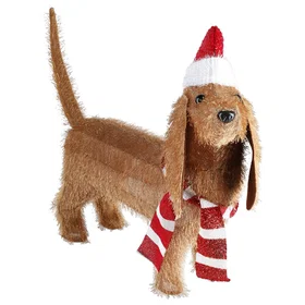Dachs Deutschland Northlight 46cm Ornament Utomhus