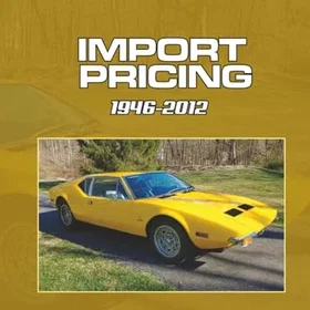 Old Cars Price Guide Imports 2026