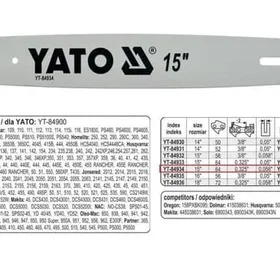 Yato YT-84934 Ketjusaha .325" 1.5mm 64DL