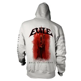 Evile HELL UNLEASHED Full Zip Hoodie (Herr)