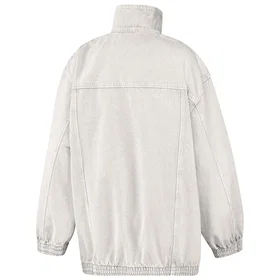 Adidas Firebird Adilenium Denim Full Zip Sweatshirt (Dam)