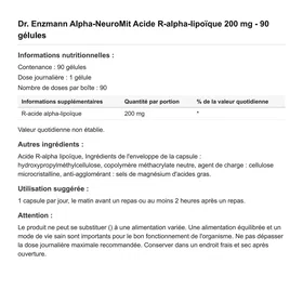 Dr. Enzmann Alpha Neuromit 30 Kapslar
