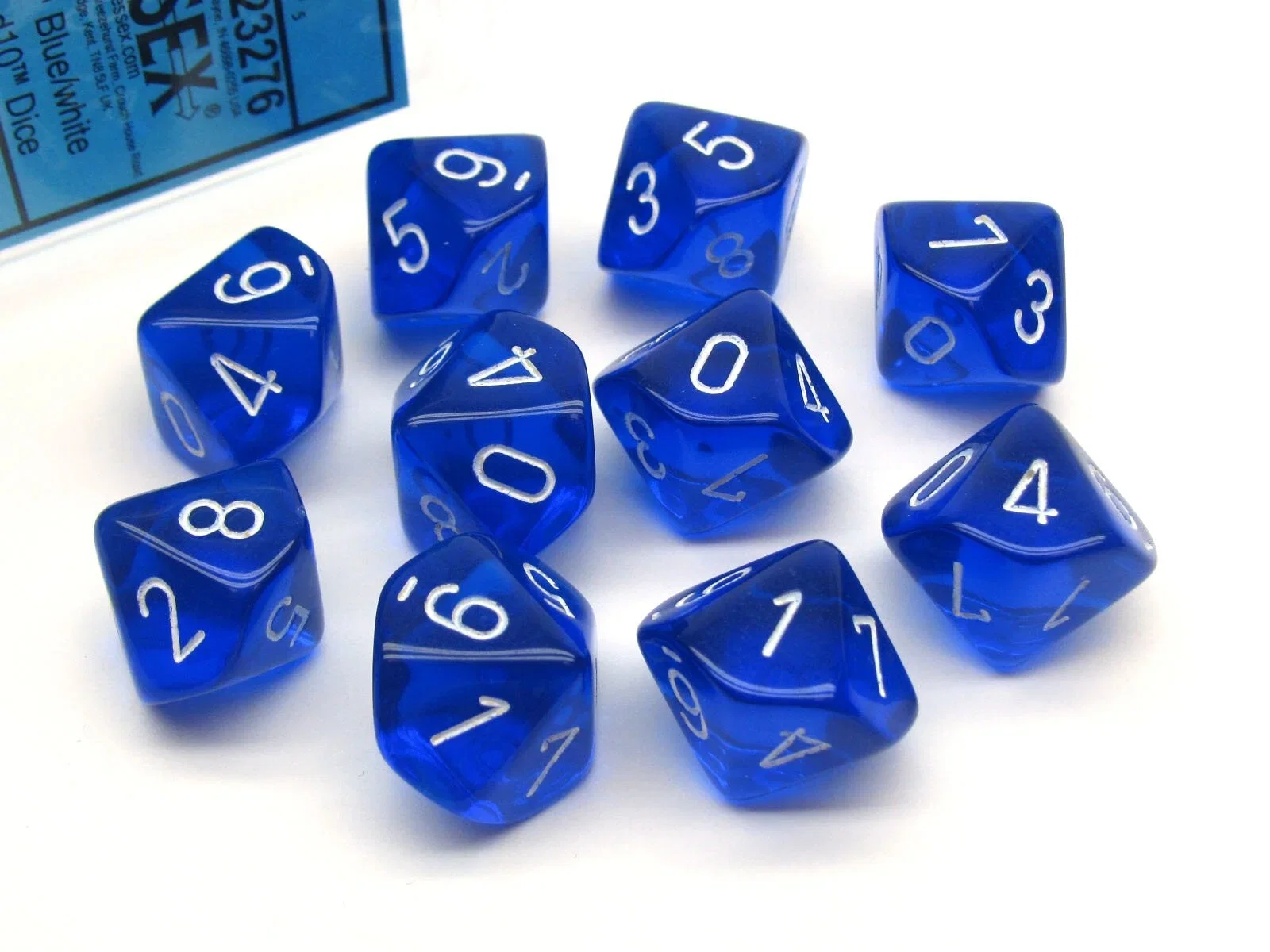 Rollespill D10 Dice Set 10pcs
