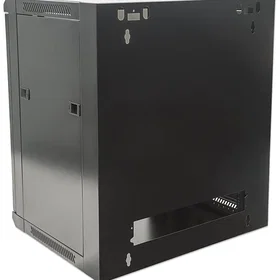 Intellinet 9u 600x600 Glasdörr Svart