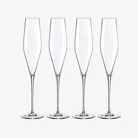 Zelected by Houze Grace Flute Champagneglass 4-pack