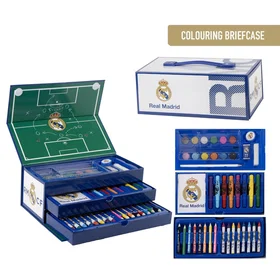 CERDÁ LIFE'S LITTLE MOMENTS Real Madrid Colouring Briefcase (18pcs)