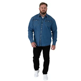 D555 Western Denim Shirt (Men's)
