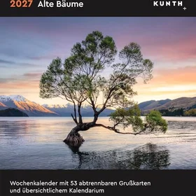 KUNTH Gamla träd bordskalender 2027