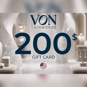 Von Diamonds Presentkort 200 USD
