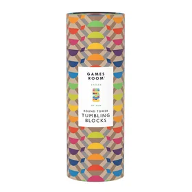 Games Round Tower Tumbling Blocks GAM169