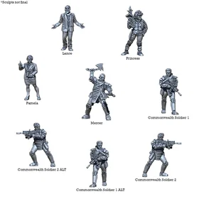 Mantic Games The Commonwealth Collection The Walking Dead Miniatures Game