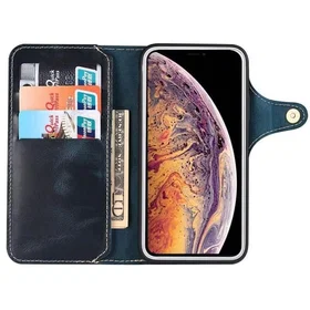 Denior Leather Wallet Case for iPhone 13 Pro Max