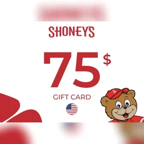 Shoney's Gavekort 75 USD