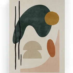 Surdic Impression Paysage Abstrait 60x40cm