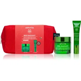 Apivita Bee Radiant Set Coffret cadeau pour Femme (Crèmes pour les yeux et Gels)