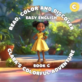 Clara ’s Colorful Adventure Färgläggningsbok