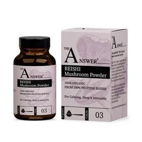 The Answer Reishi Mushroom Powder Pulver