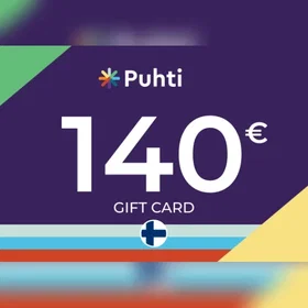 Puhti Gavekort 140 EUR