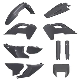 Polisport Off Road Full Husqvarna Te/fe 24 Plastics Kit Gray