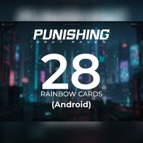 Punishing Gray Raven 28 Rainbow Cards Direct Top-Up GLOBAL