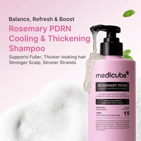 Medicube Rosemary PDRN Tihentävä Shampoo 400ml