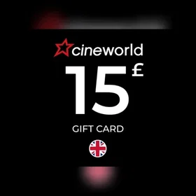 Cineworld Gavekort 15 GBP
