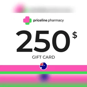 Priceline Pharmacy Gavekort 250 AUD