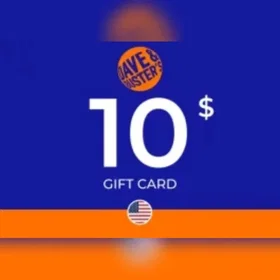 Dave and Buster's Gift Card 10 USD