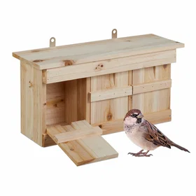 RXS Birdhouse Sparrow Nesting Box