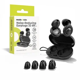 Mobile Origin EA1 Brusreducerande Öronproppar för Sömn 9 pcs