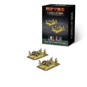 Flames French 47mm Anti-tank Platoon (FoW-FRX15)