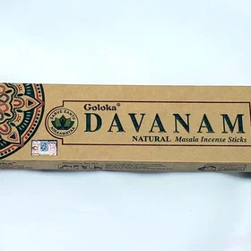 Goloka Davanam Naturlig Masala Rökelsepinnar 15g