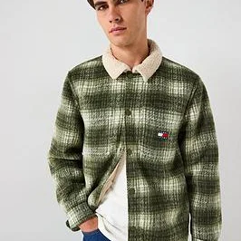 Tommy Jeans Tjm Check Teddy Jacket (Herre)