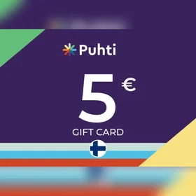 Puhti Gavekort 5 EUR