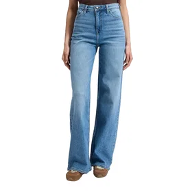 Lee Wide Leg High Waist Jeans (Femme)