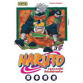 Naruto Tome 3 avec Sticker euro (Manga)