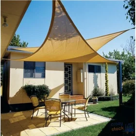 Papillon Voile d'ombrage triangulaire 3.6x3.6x3.6 m beige 8091180