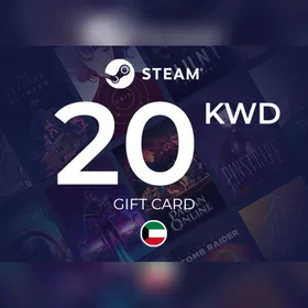 Steam Wallet Carte Cadeau 20 KWD