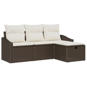 vidaXL Sofa Set with Cushion 4 Pieces 3360579