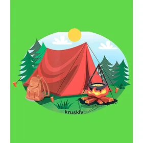 Kruskis Tent Kortärmad T-shirt (Dam)